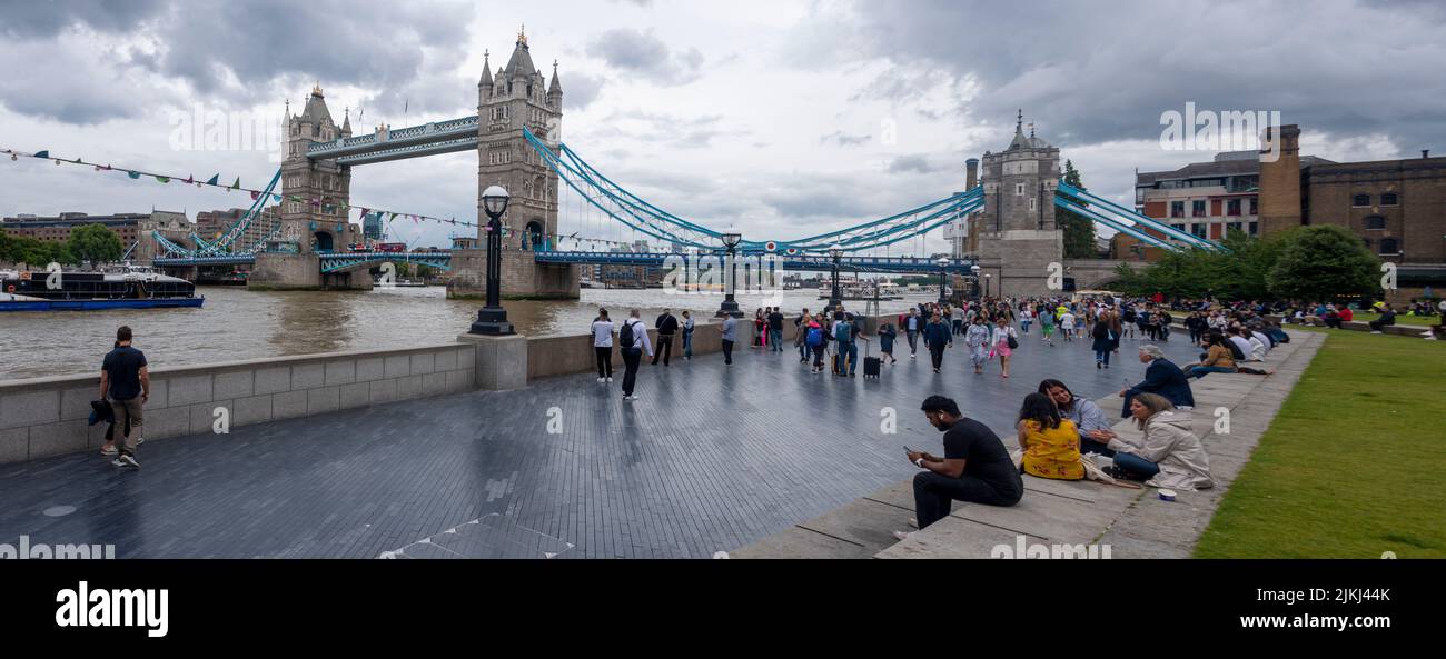 Tower Bridge, London, Great Britain Stock Photo