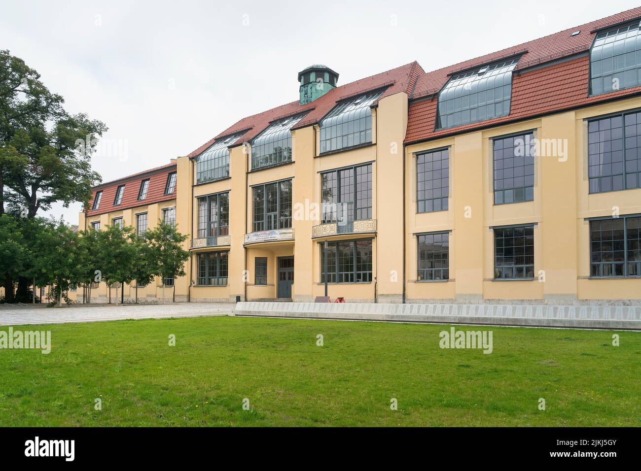 Weimar, Thuringia, Bauhaus University, Unesco World Heritage, Main Building, Studio House, Art Nouveau Stock Photo