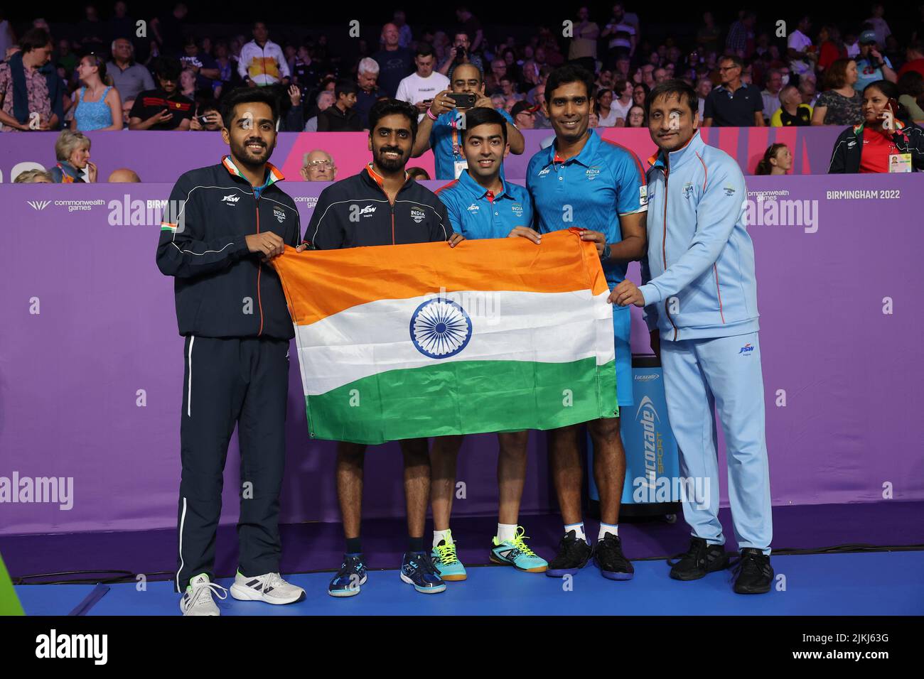 Birmingham, UK, 1st Aug 2022; Common Wealth Games; CWG 2022 Table