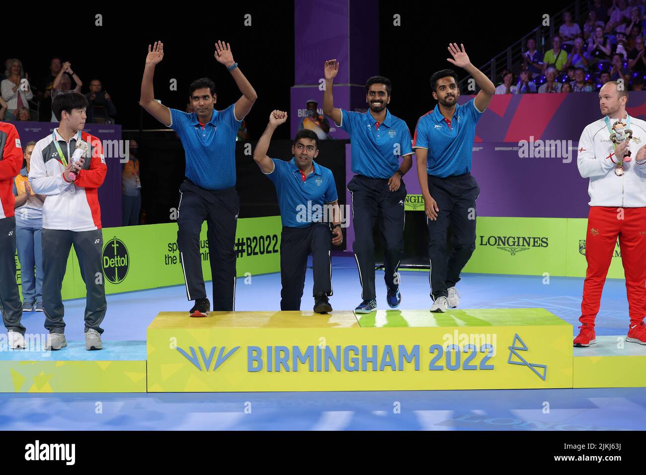 Birmingham, UK, 1st Aug 2022; Common Wealth Games; CWG 2022 Table