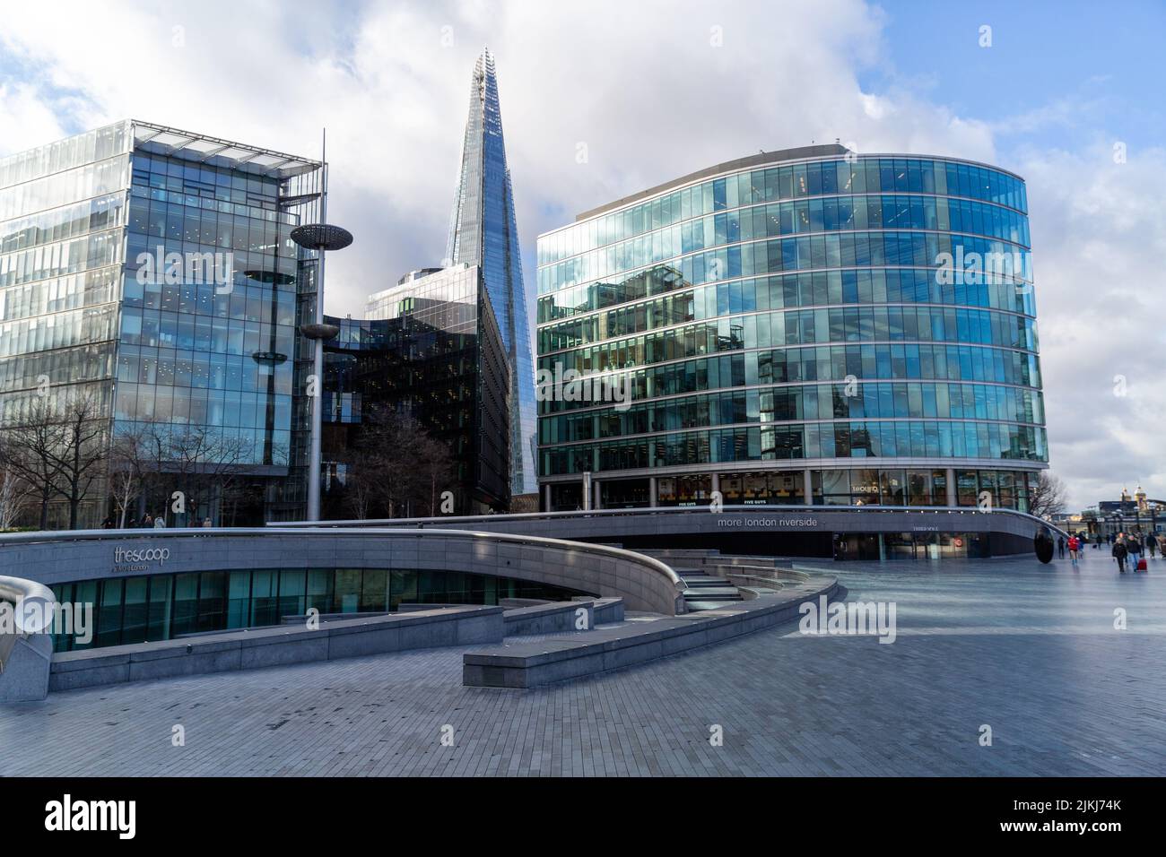 The Scoop, The Shard office building at More London, Southbank London