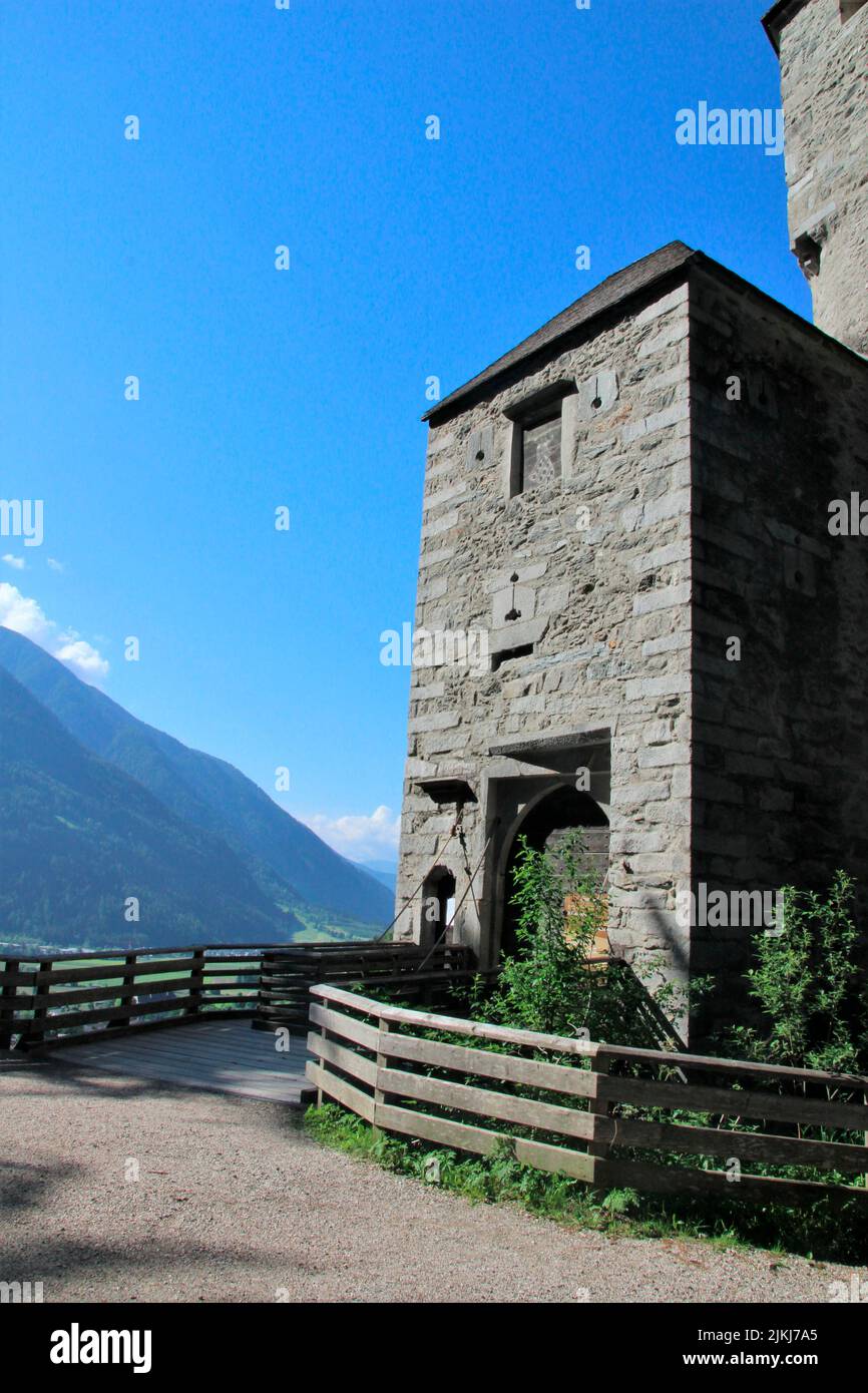 Taufers Castle, Sand in Taufers, Ahrntal, South Tyrol, Italy Stock Photo
