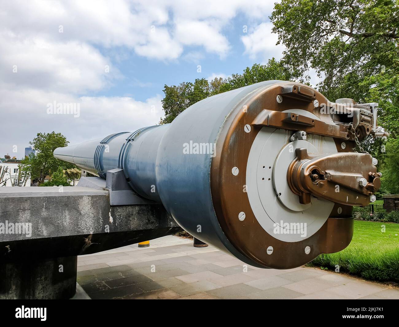 80 cm Gun Shell, Inside the Imperial War Museum in London, …