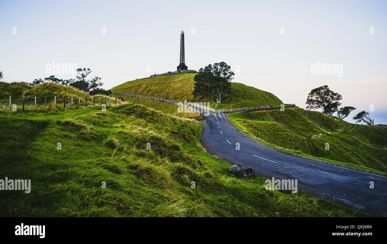 The One Tree Hill, Auckland, New Zealand Stock Photo Alamy
