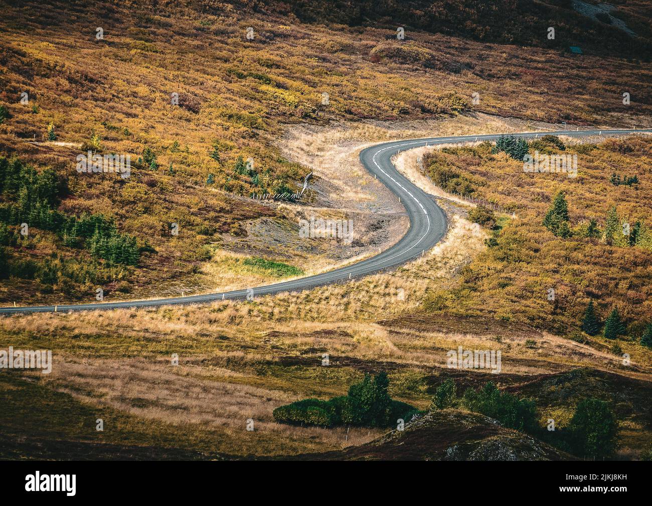 Beautiful shot asphalt road hi-res stock photography and images - Alamy