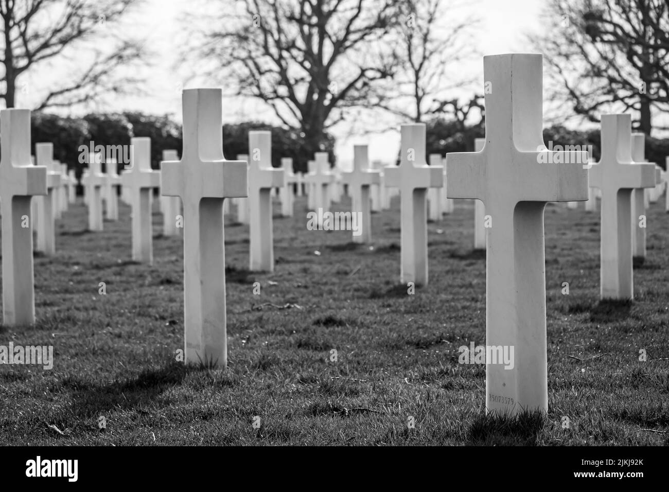 Grave stone of us soldier Black and White Stock Photos & Images Alamy