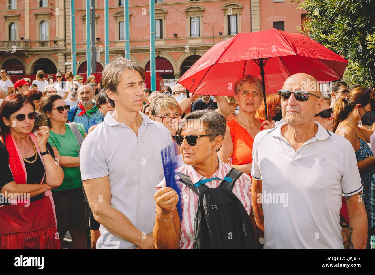 Bologna, ITALY. August 2, 2022. 42th anniversary remembrance ceremony