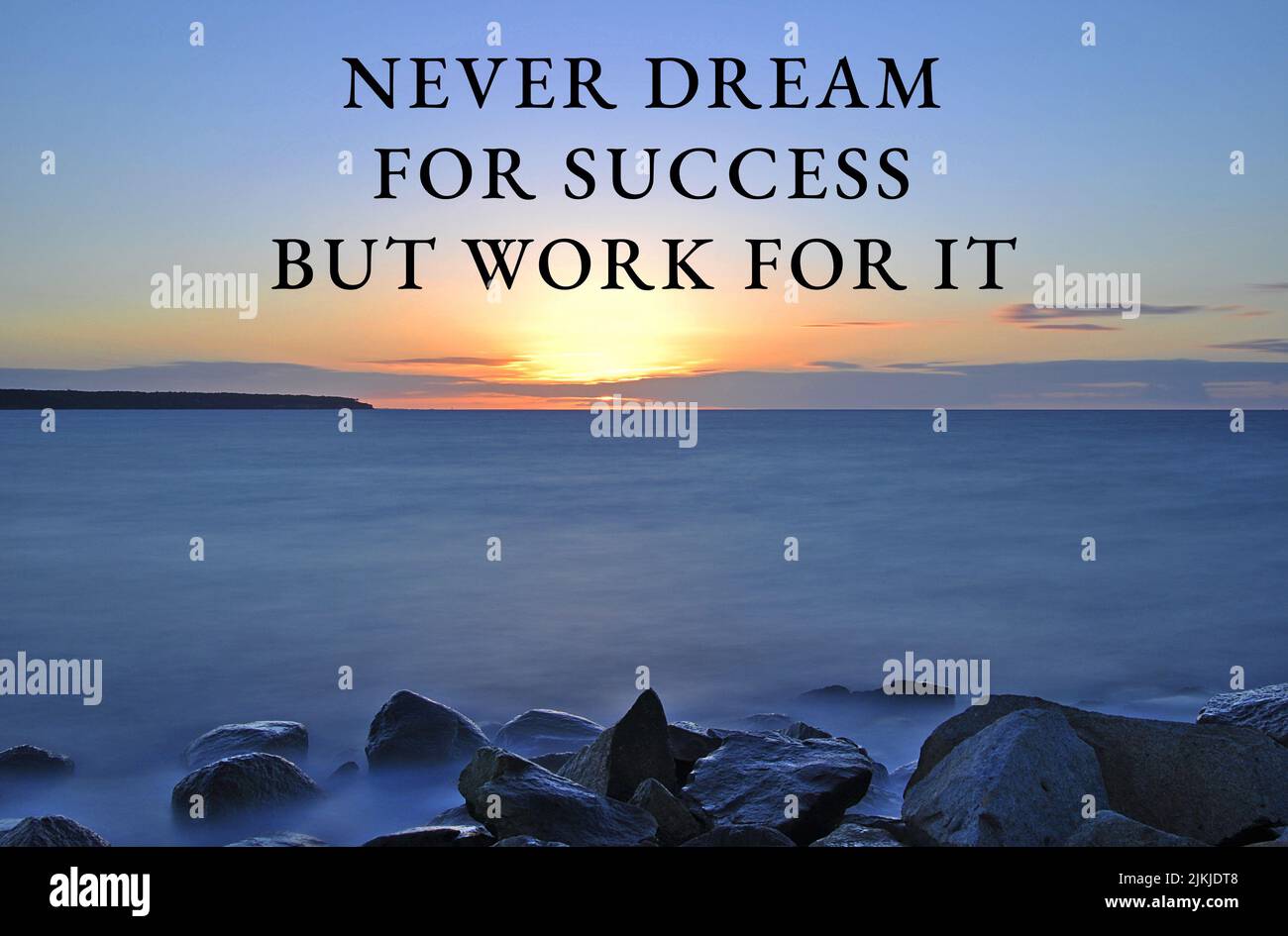Motivation wallpaper on success hi-res stock photography and images - Alamy