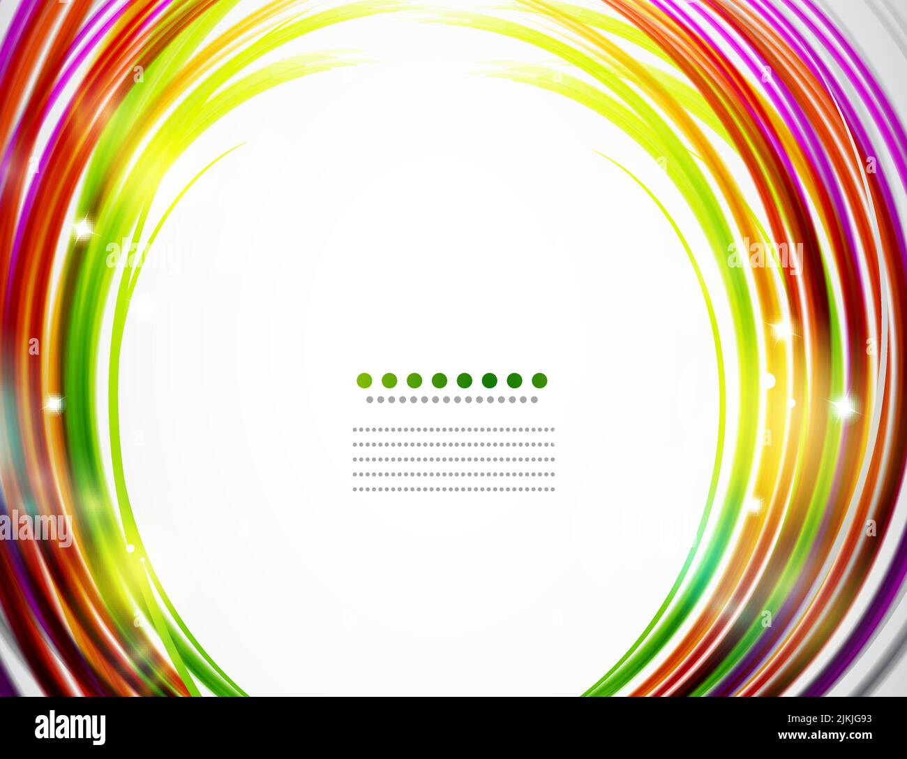 Vector abstract background with color circles Stock Vector Image & Art ...