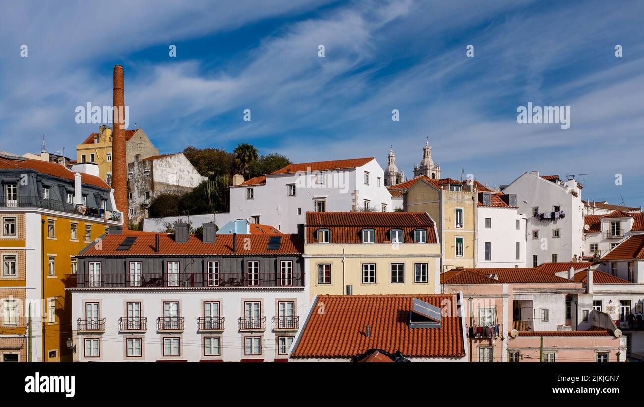 The beautiful architecture of Lisbon, Portugal Stock Photo - Alamy