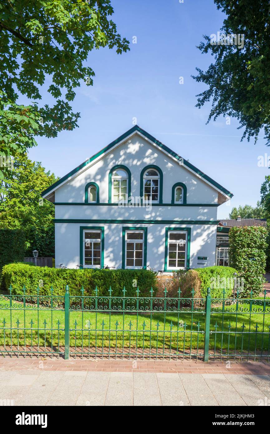 Old villa, residential house, North Sea resort Dangast, Varel-Dangast, Lower Saxony, Germany, Europe Stock Photo