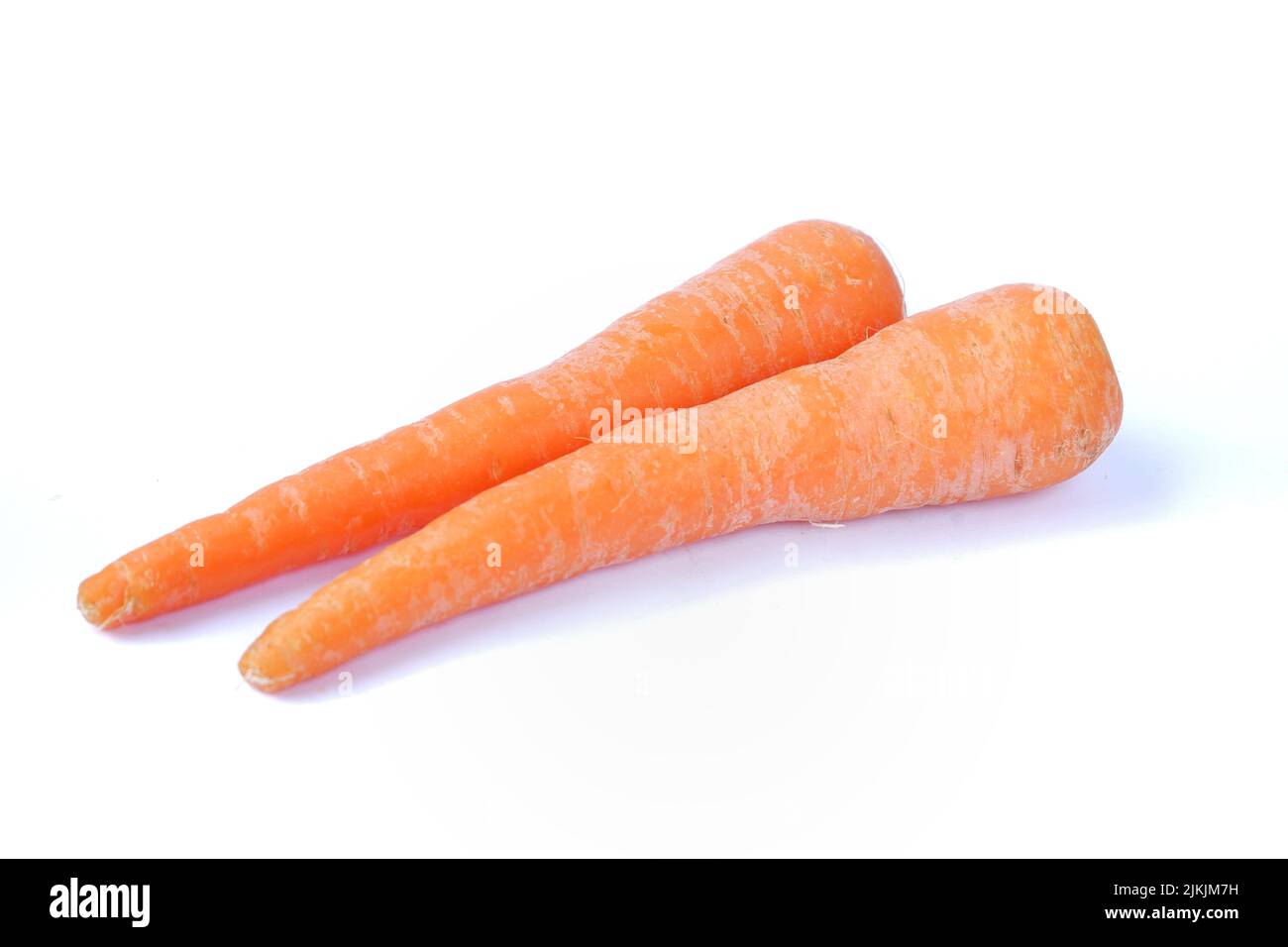 Carrot isolated on white background Stock Photo