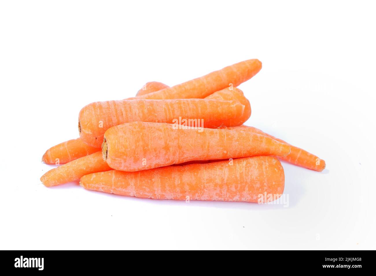 Carrot isolated on white background Stock Photo