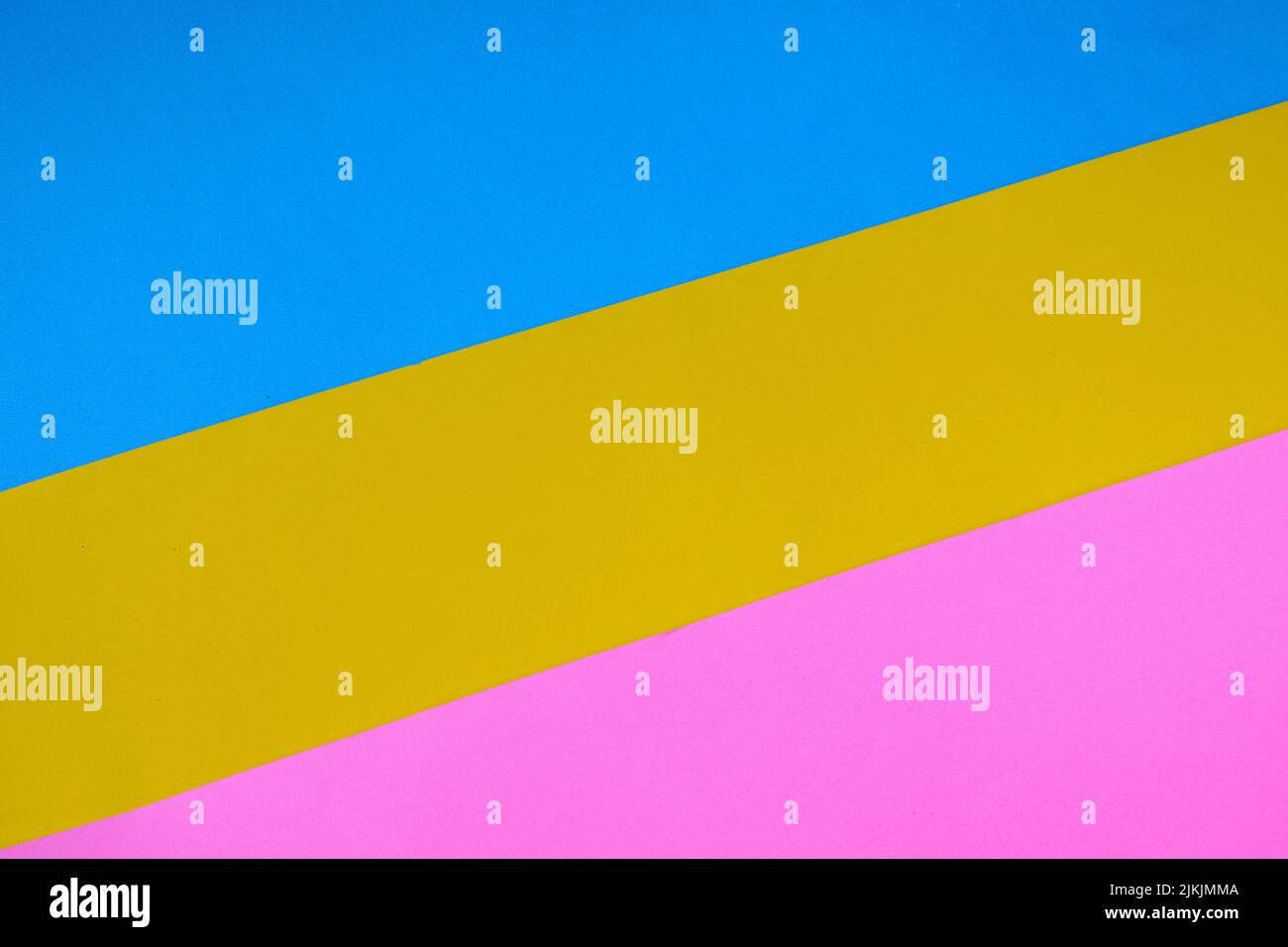 Color paper geometric flat background Stock Photo