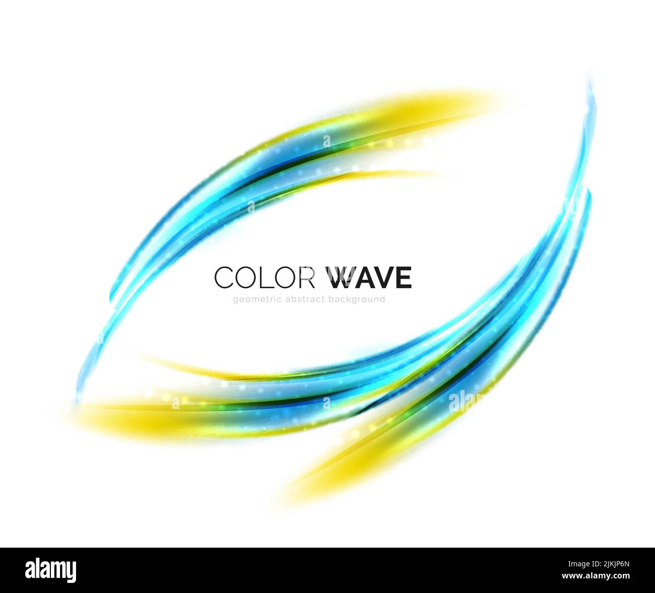 Elegant light smooth vector wave Stock Vector Image & Art - Alamy