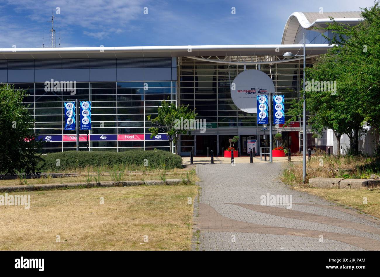 Red Dragon Centre, Cardiff Bay, Cardiff, Wales. Stock Photo