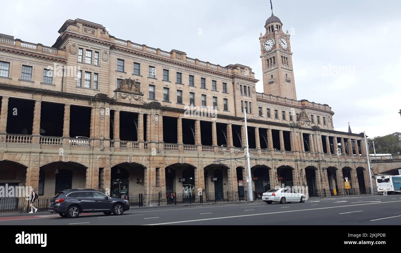 The Sydney's Central Station - the largest and busiest railway station in New South Wales serving almost all of the lines on the Sydney Trains. Stock Photo
