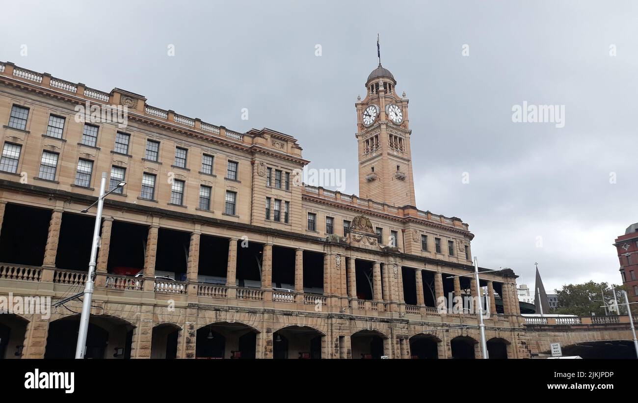 The Sydney's Central Station - the largest and busiest railway station in New South Wales serving almost all of the lines on the Sydney Trains. Stock Photo