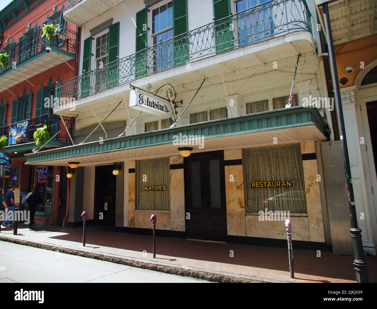 The Galatoire's restaurant at 209 Bourbon Street in the French Quarter ...