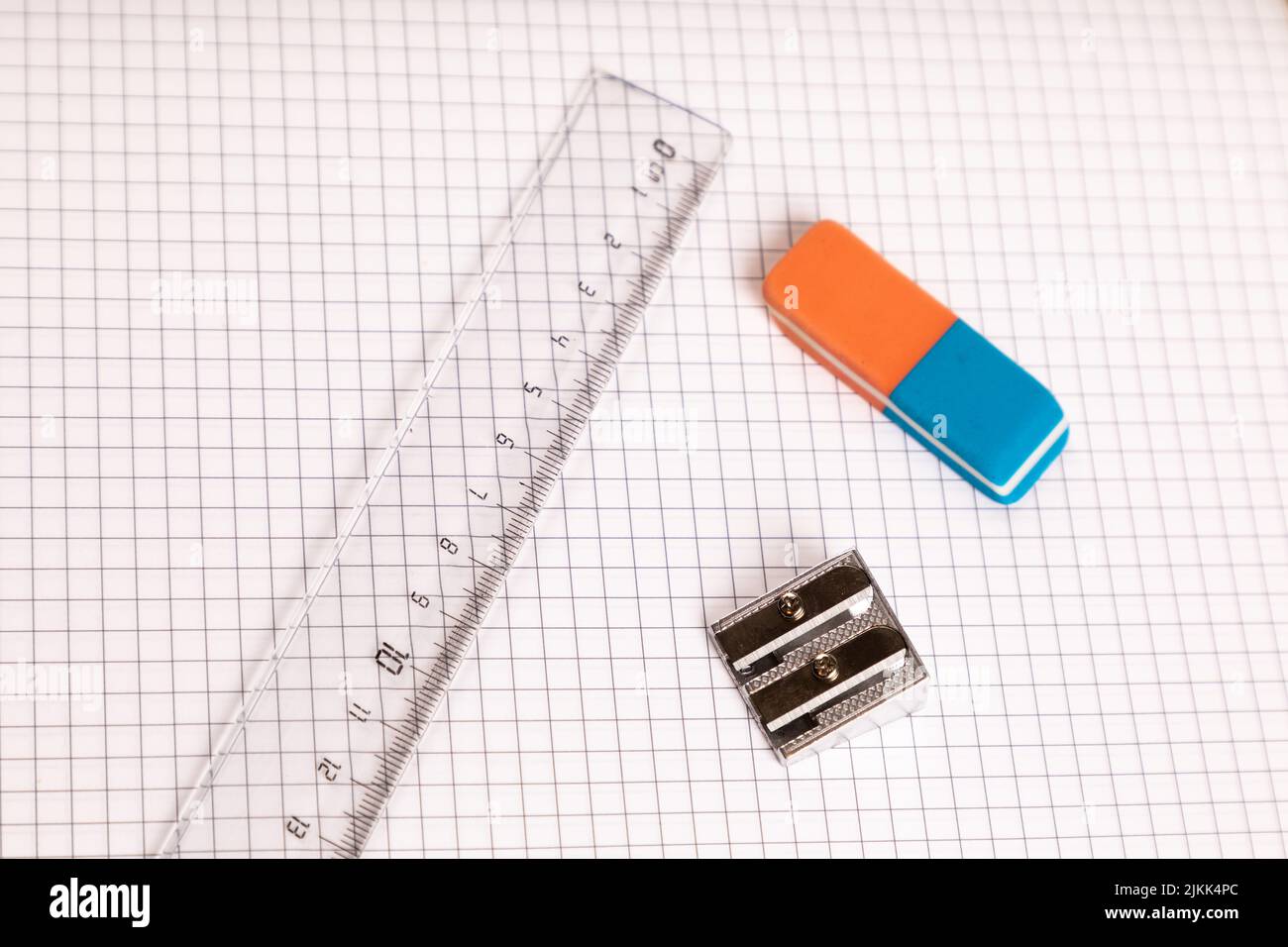 School ruler hi-res stock photography and images - Alamy