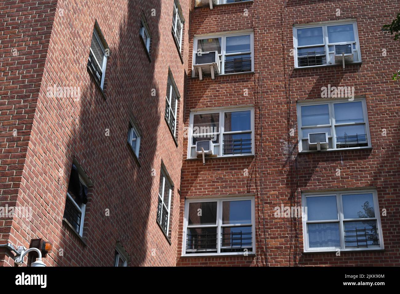 The NYCHA Woodside Houses in the Woodside neighborhood of Queens, New