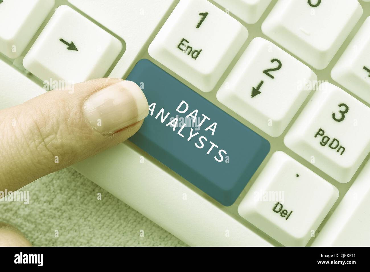 Writing displaying text Data Analysts. Word Written on Programmer Design and Create Report Identifies patterns -48989 Stock Photo