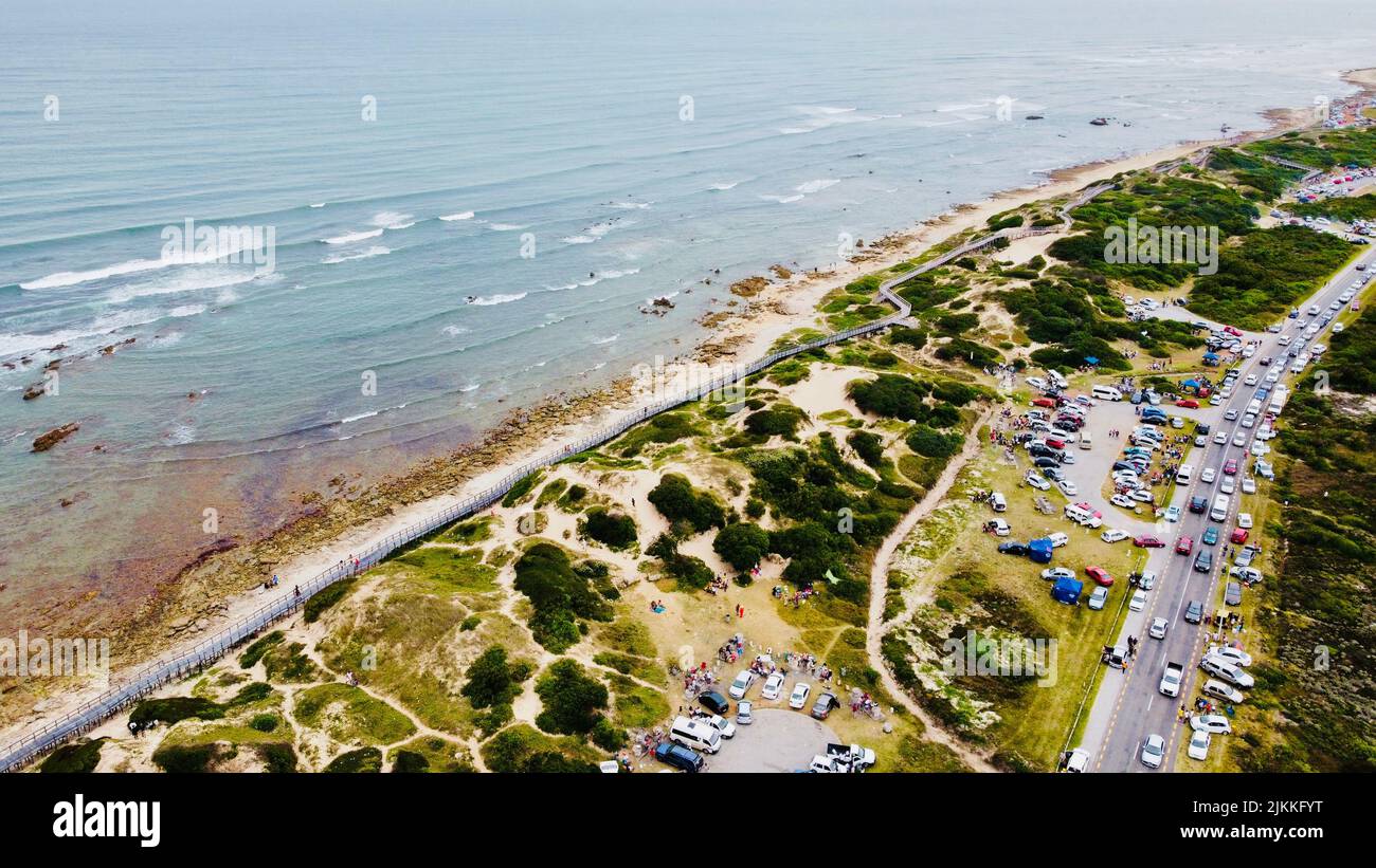 An aerial view of the Port Elizabeth, South Africa Stock Photo Alamy