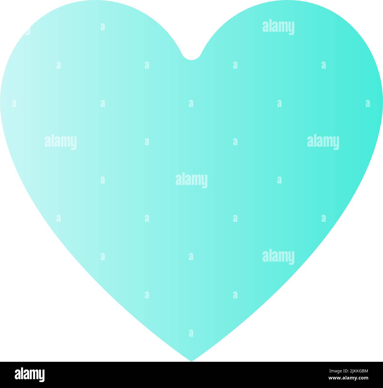 Mint color heart Stock Vector Images - Alamy