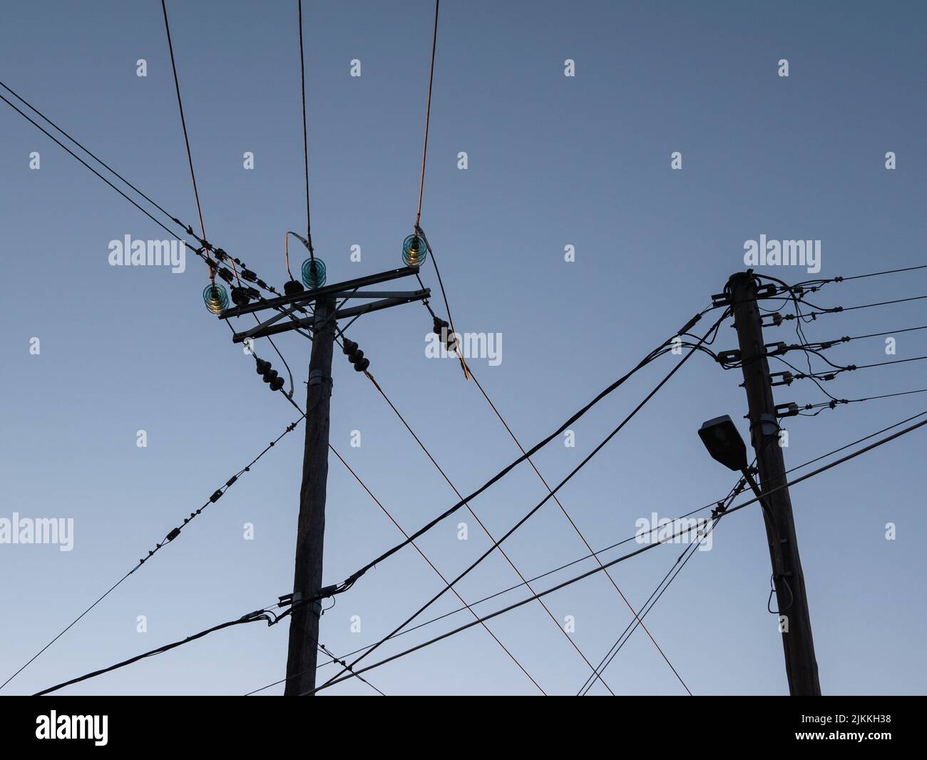 Telephone Poles And Wires Hi Res Stock Photography And Images Alamy