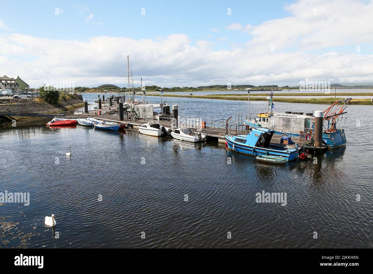 Irvine harbour, on the River Irvine at the Firth of Clyde, Irvine
