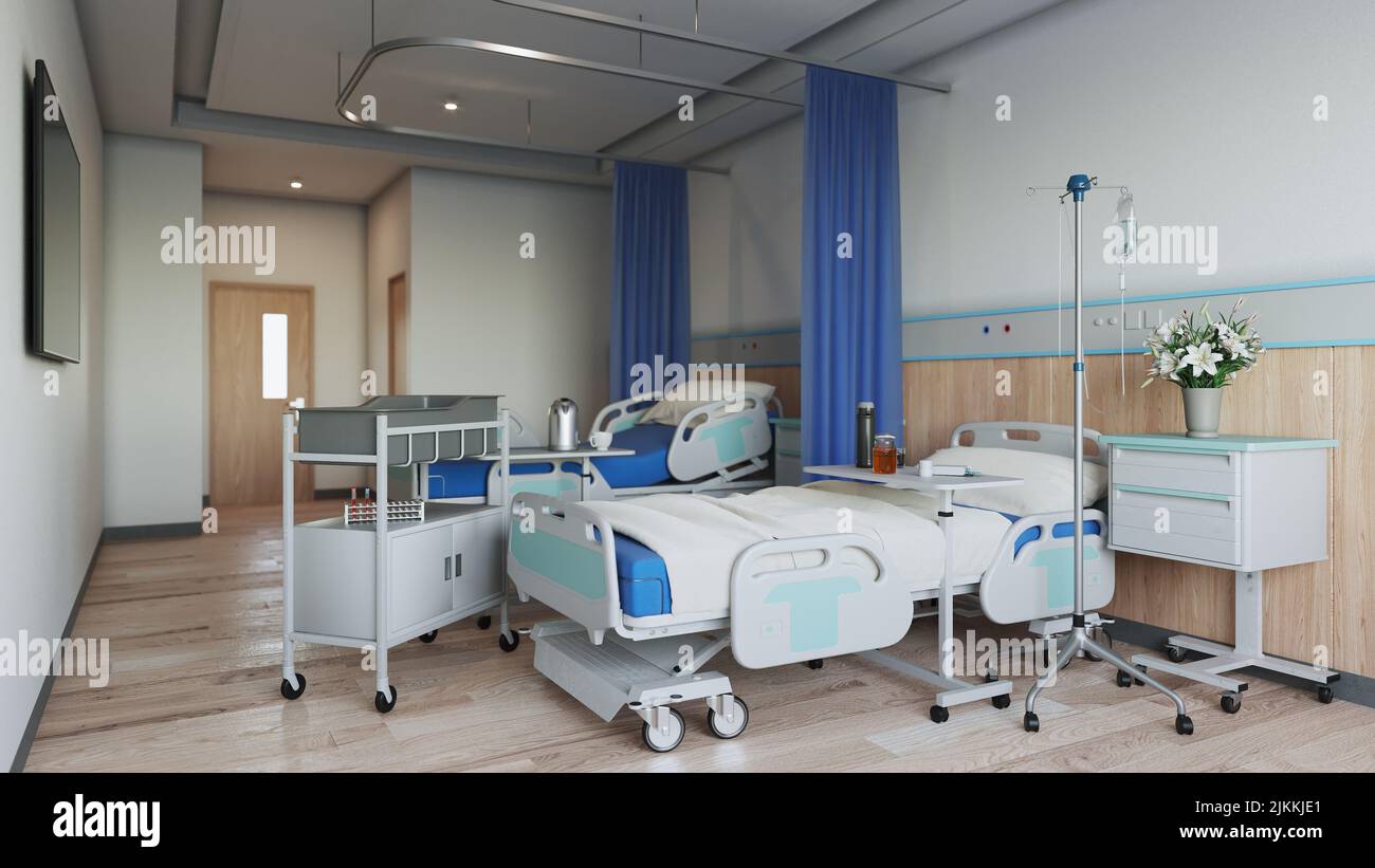 Hospital bed hires stock photography and images Alamy