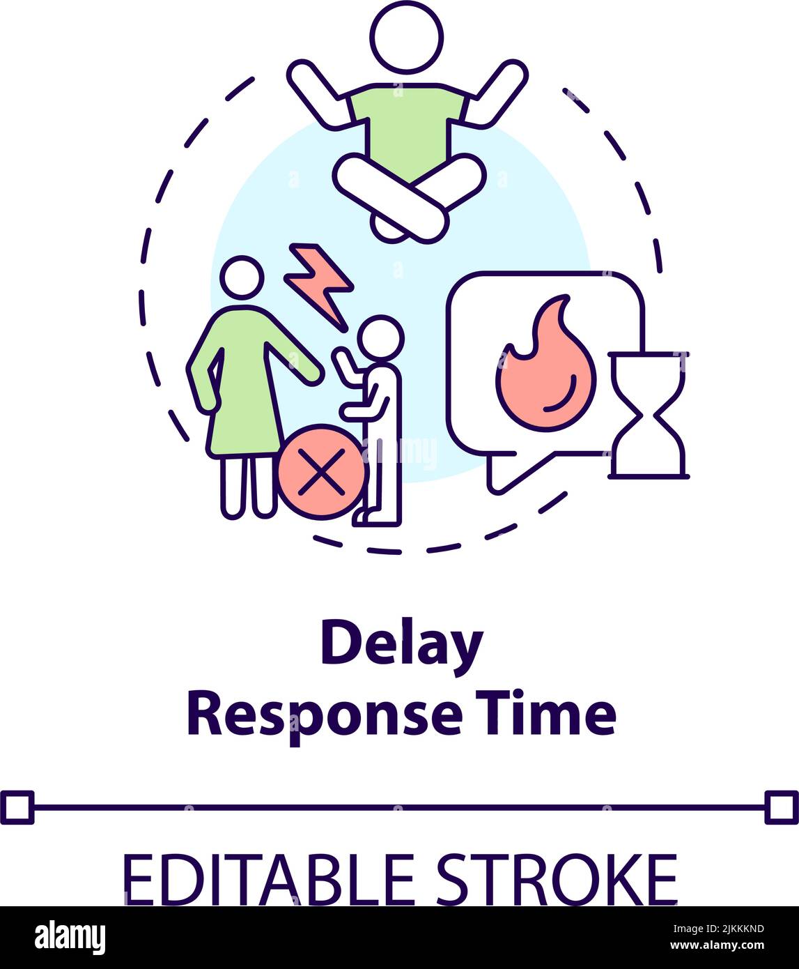 Mental response time Stock Vector Images - Alamy