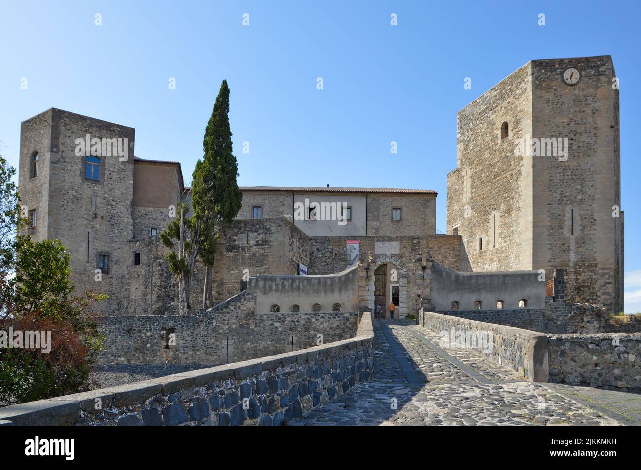 The castle of Melfi, a city in Basilicata region, Italy Stock Photo - Alamy