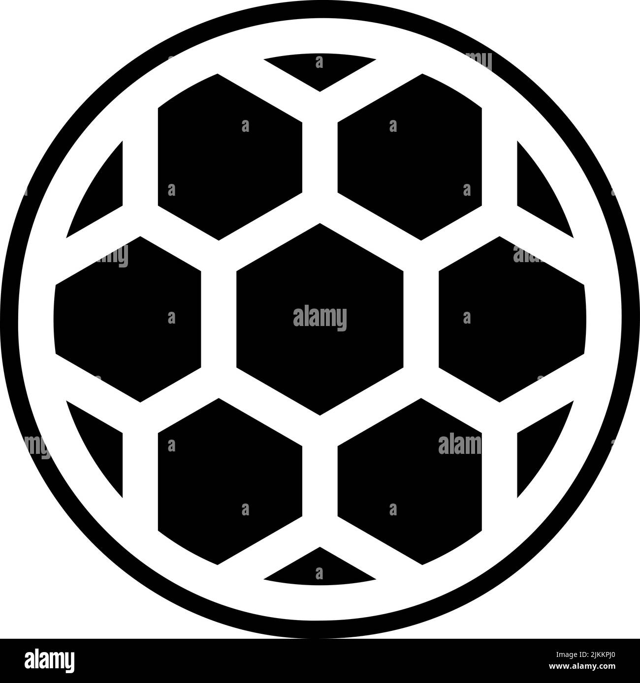 football icon black vector illustration Stock Vector Image & Art Alamy