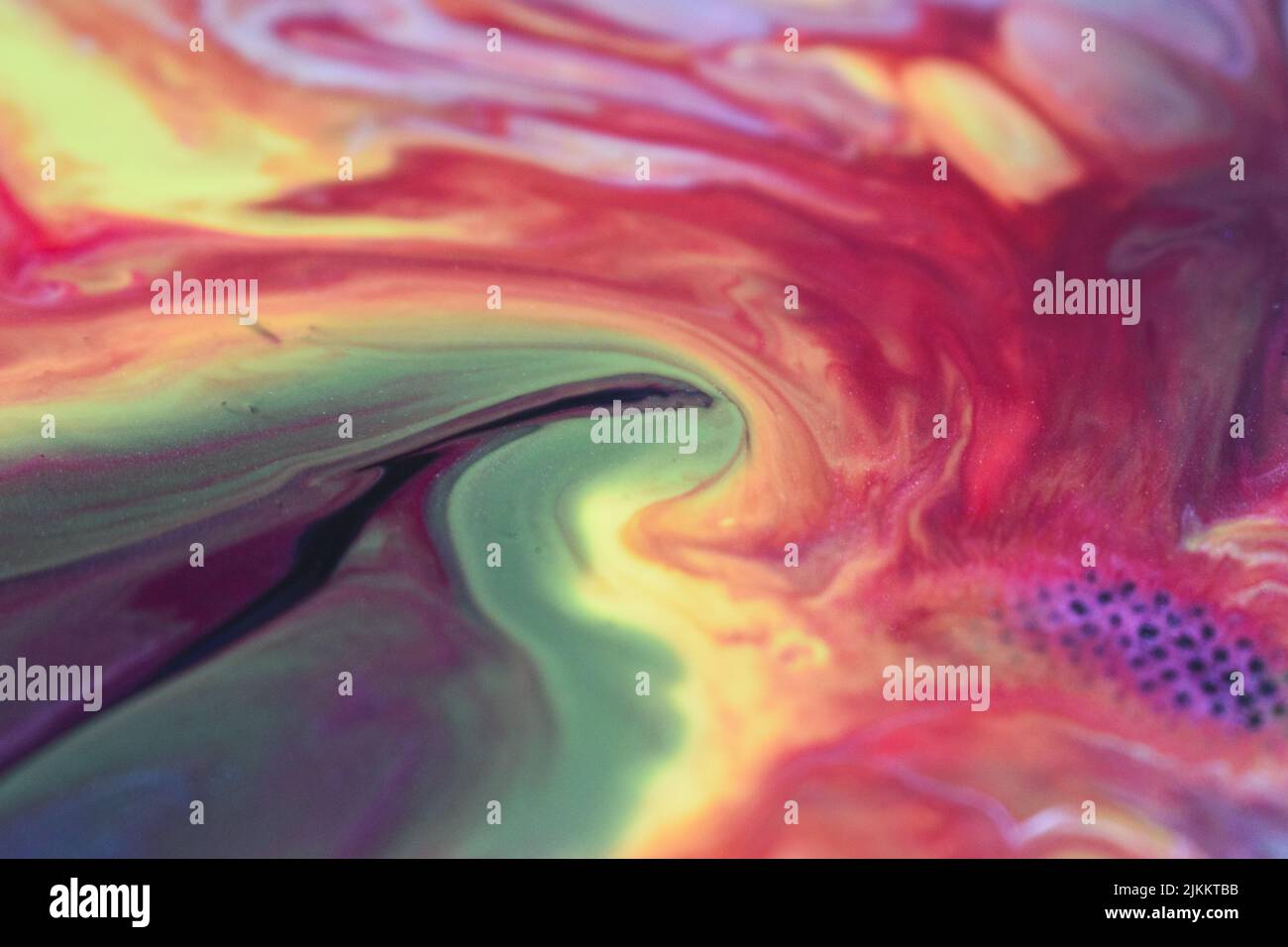 A colorful abstract fluid art painting Stock Photo - Alamy