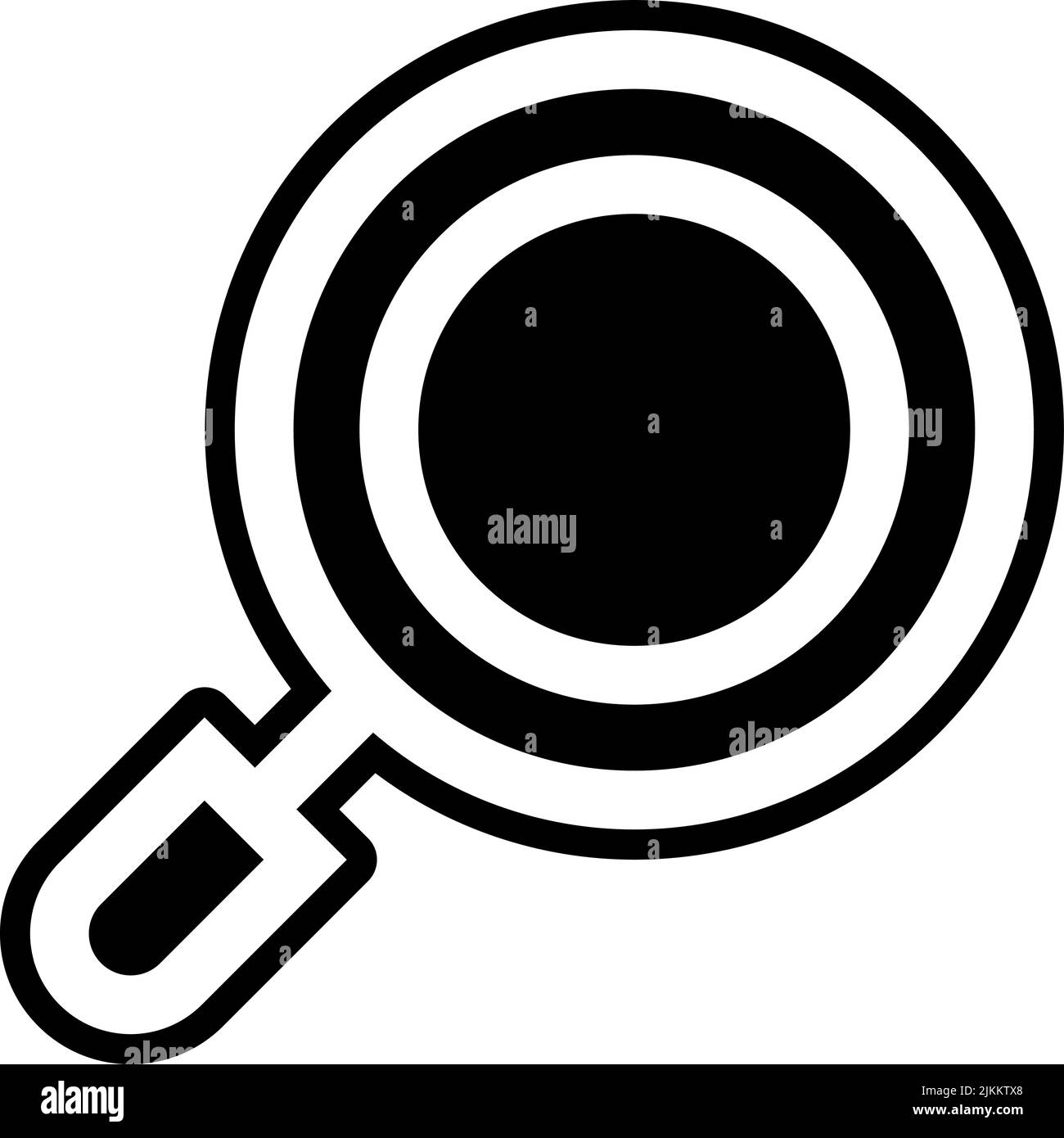 search icon black vector illustration Stock Vector Image & Art - Alamy