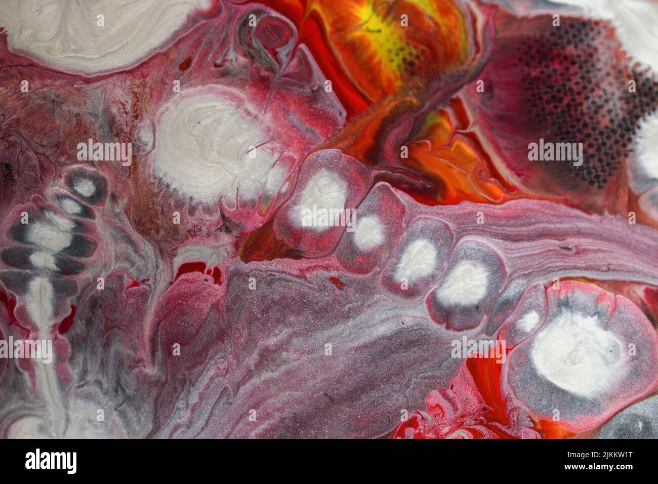 A colorful abstract acrylic marble liquid texture background Stock ...