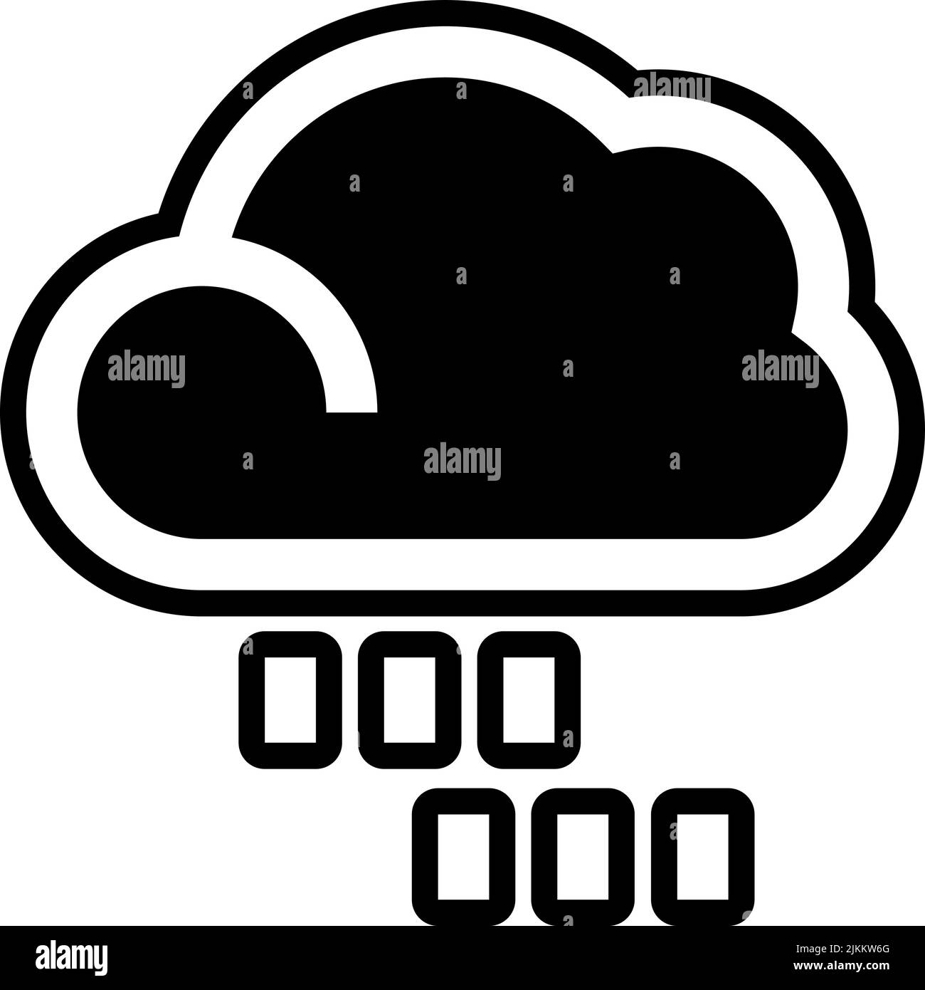 weather icon black vector illustration Stock Vector Image & Art - Alamy