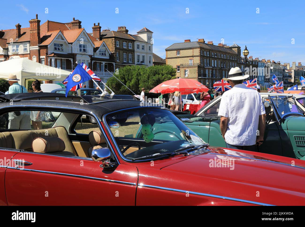Summer Classic Car Show and fair in Broadstairs, on the Isle of