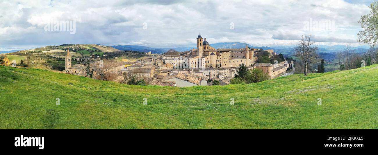 Urbino panoramic landscape hi-res stock photography and images - Alamy