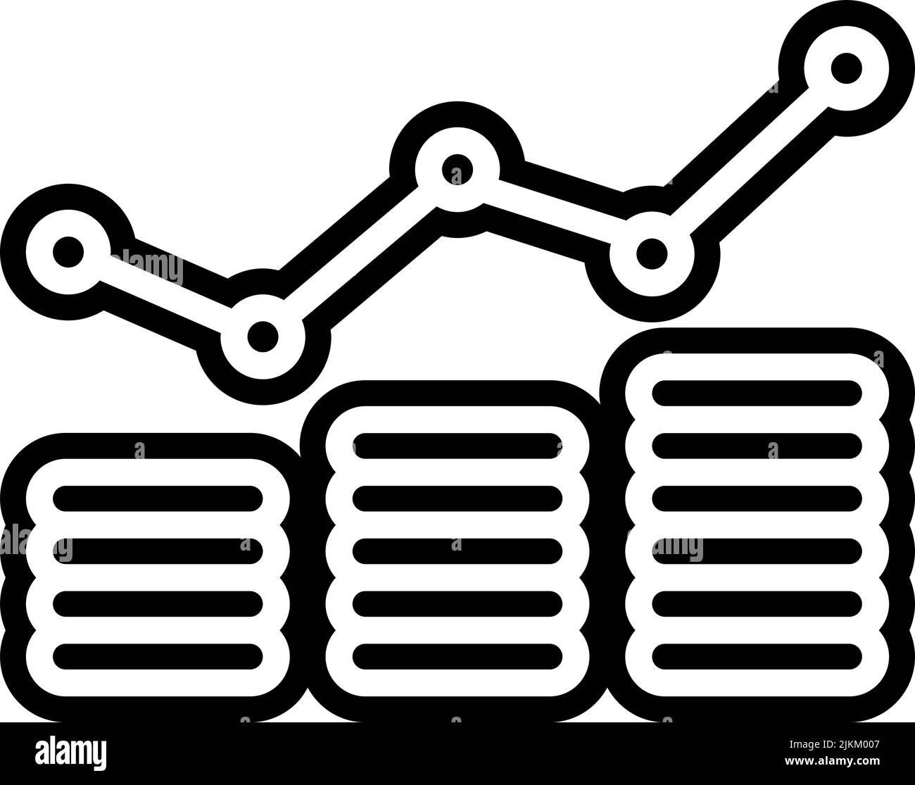 revenue icon black vector illustration Stock Vector Image & Art - Alamy