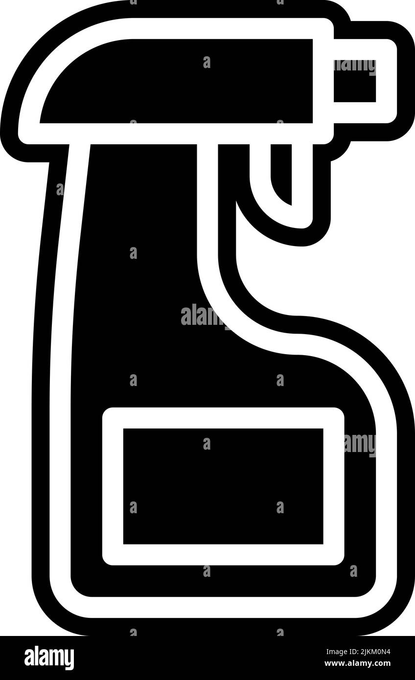 spray icon black vector illustration Stock Vector Image & Art - Alamy