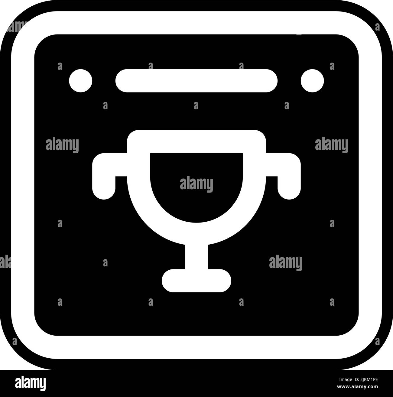 calendar icon black vector illustration Stock Vector Image & Art - Alamy