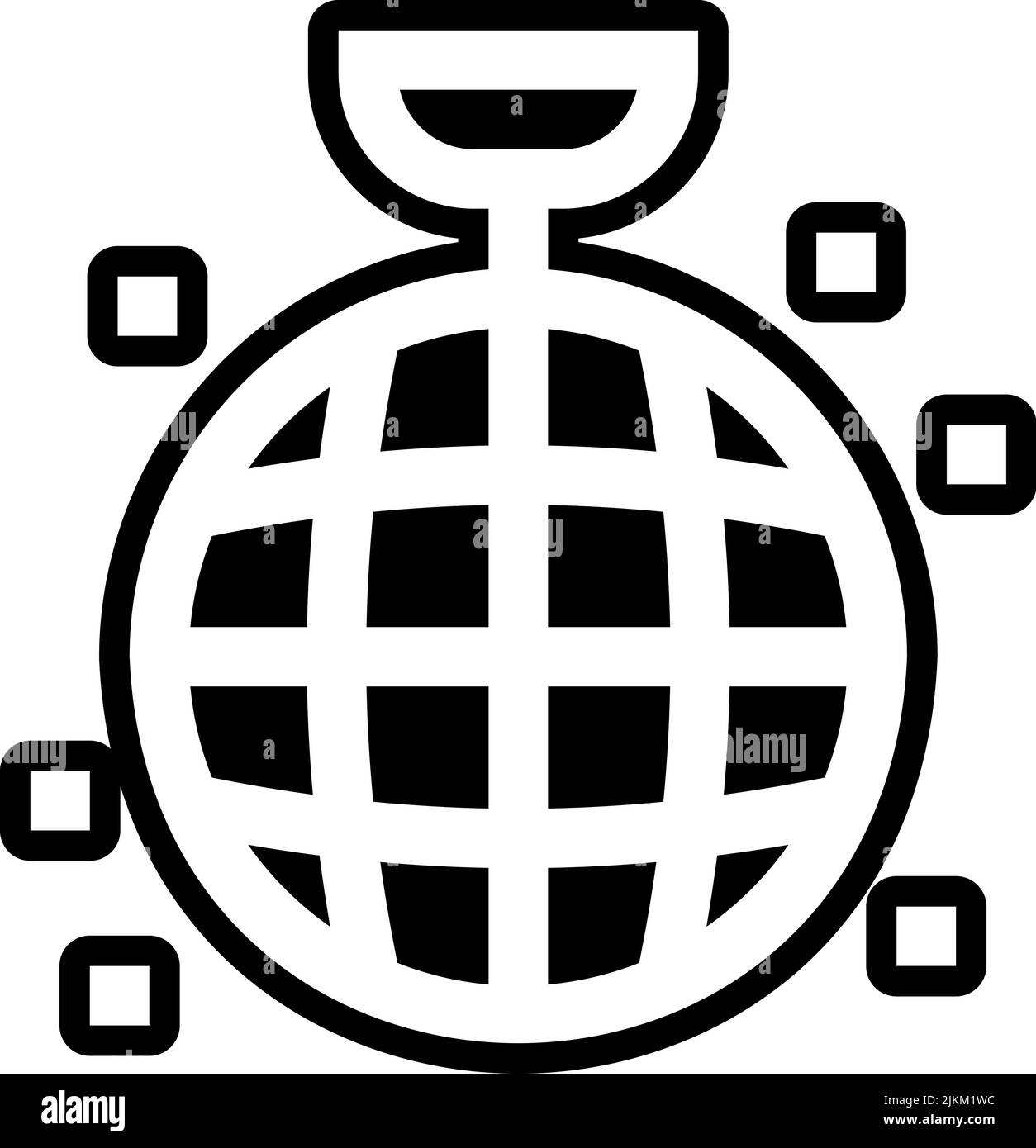 Mirror disco ball dj Black and White Stock Photos & Images - Alamy