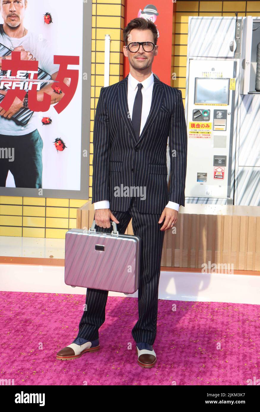 Brad Goreski  08/01/2022 The Los Angeles Premiere of Bullet Train at the Regency Village Theatre and Regency Bruin Theatre in Los Angeles, CA Photo by Izumi Hasegawa / HollywoodNewsWire.net Stock Photo