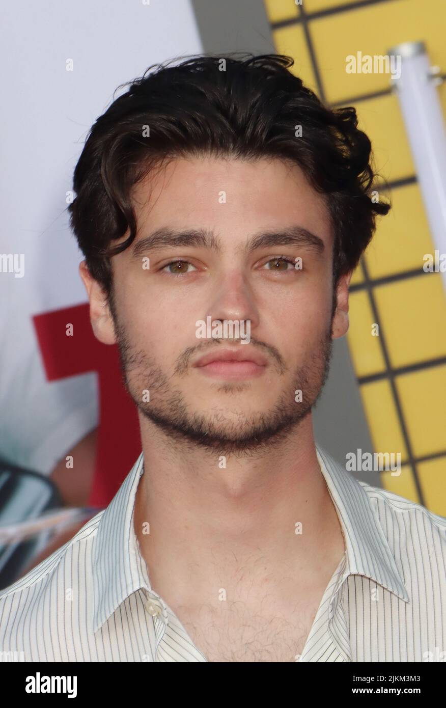 Felix Mallard  08/01/2022 The Los Angeles Premiere of Bullet Train at the Regency Village Theatre and Regency Bruin Theatre in Los Angeles, CA Photo by Izumi Hasegawa / HollywoodNewsWire.net Stock Photo