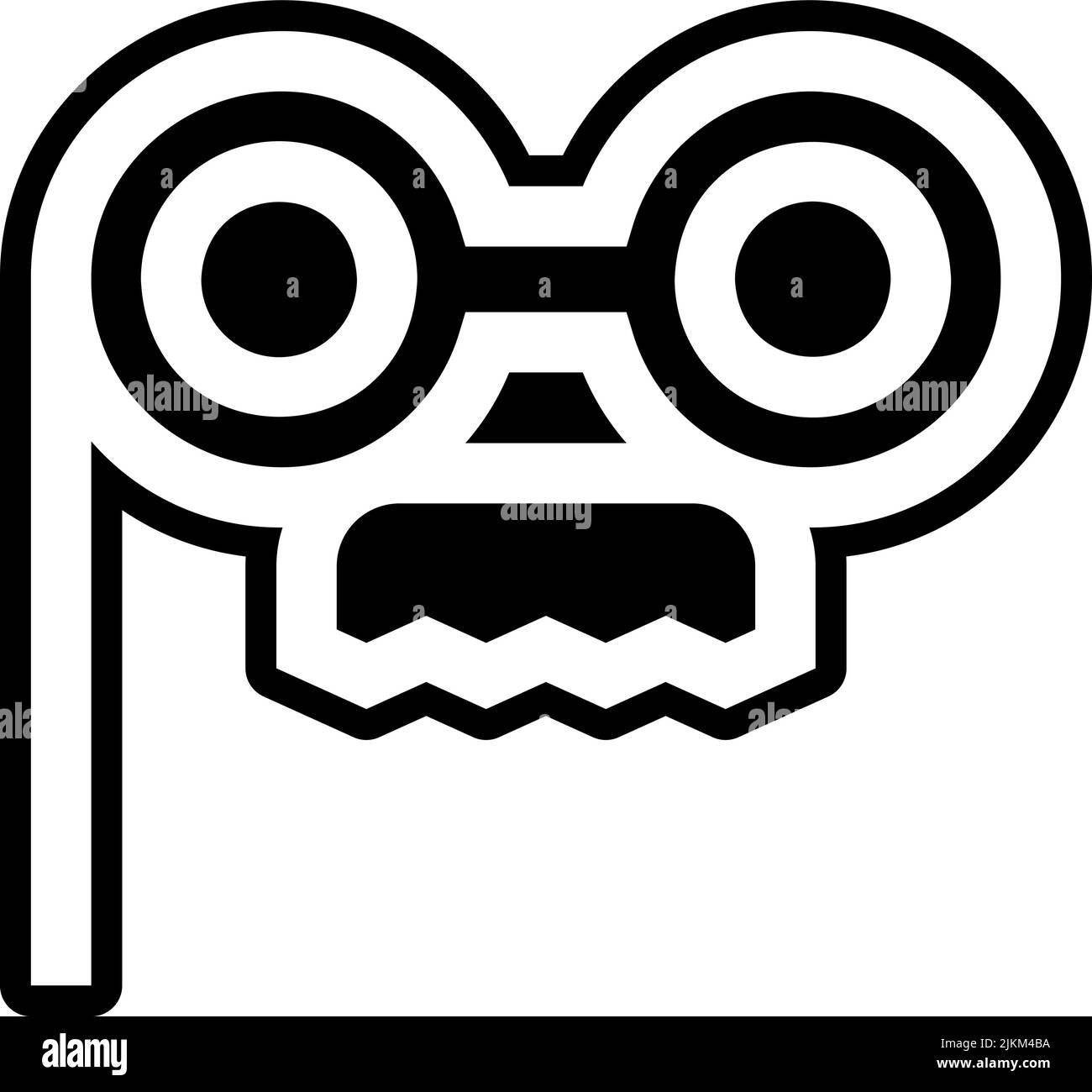 glasses icon black vector illustration Stock Vector Image & Art Alamy