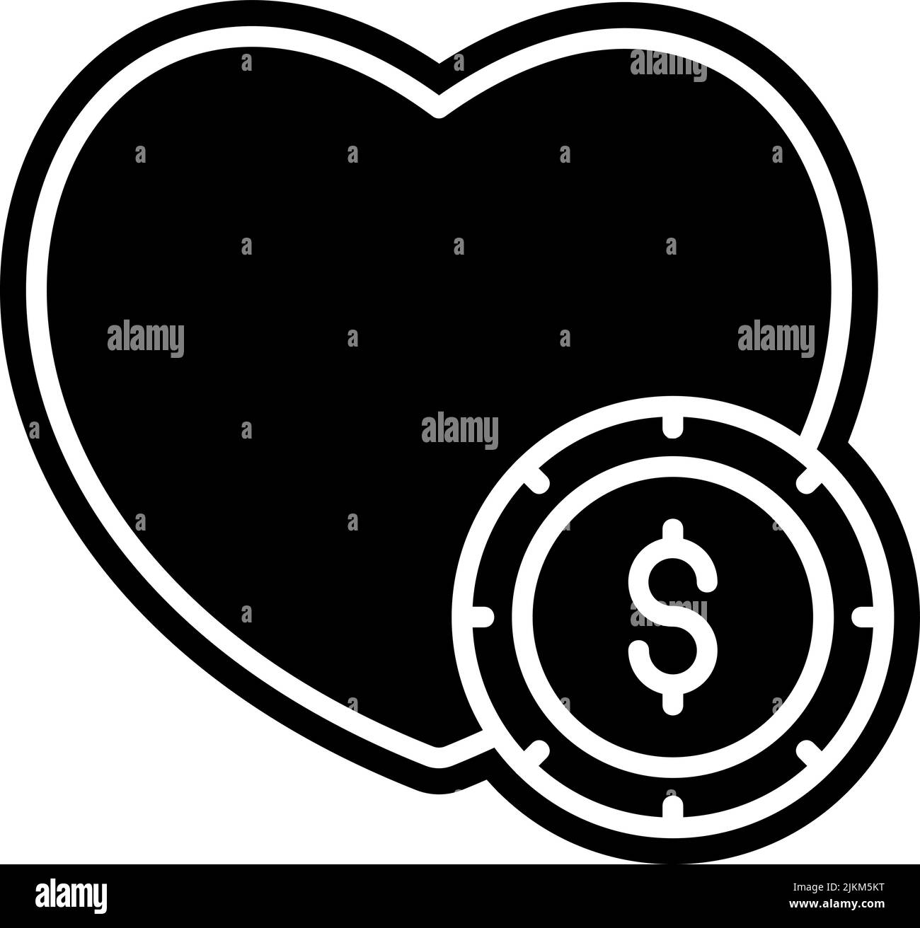 love icon black vector illustration Stock Vector Image & Art - Alamy