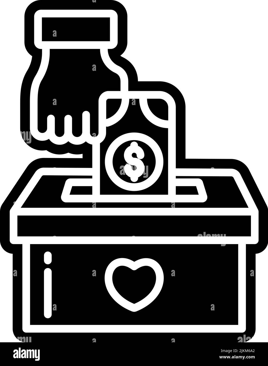 dollar-icon-black-vector-illustration-stock-vector-image-art-alamy