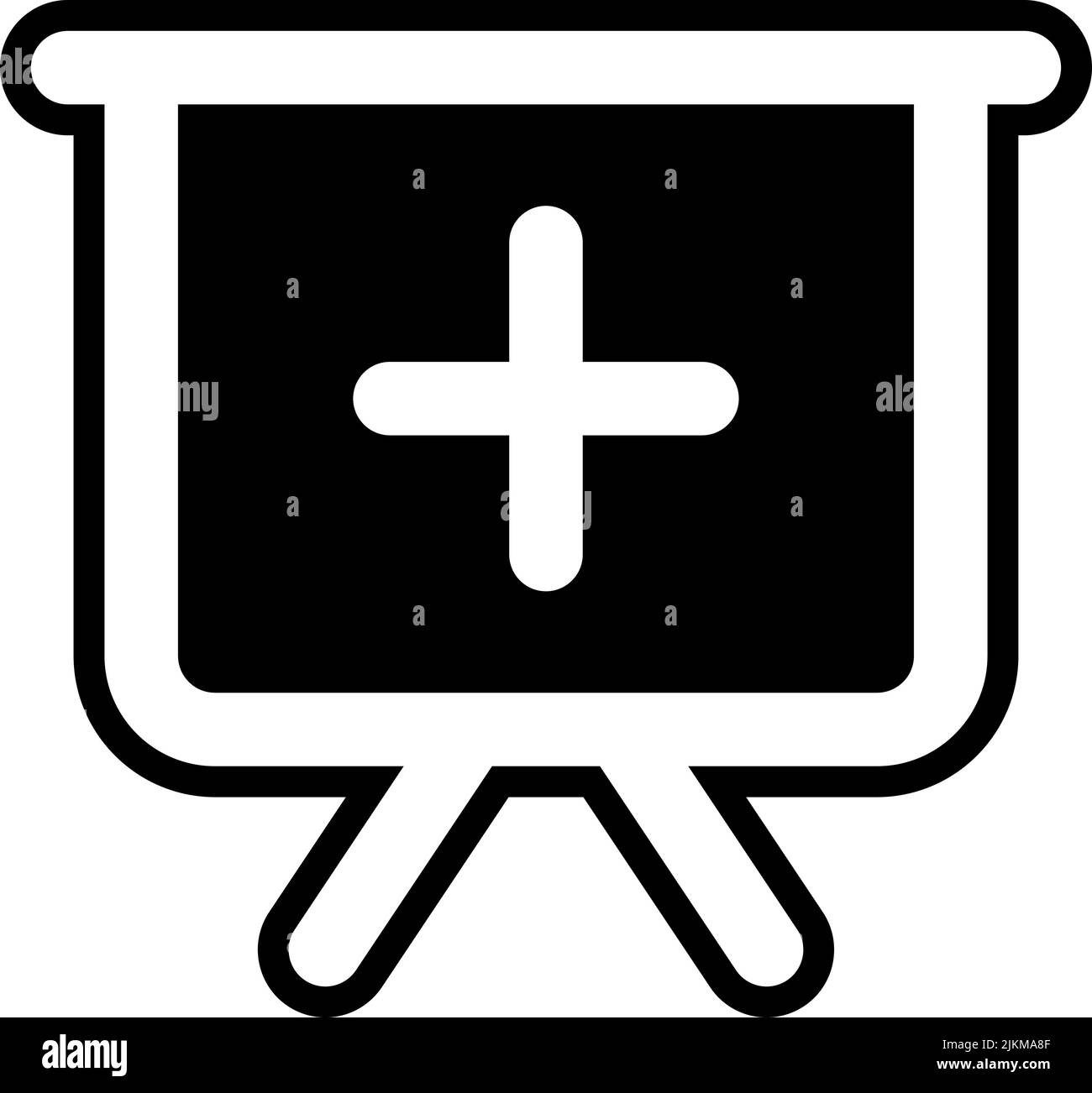 add icon black vector illustration Stock Vector Image & Art - Alamy